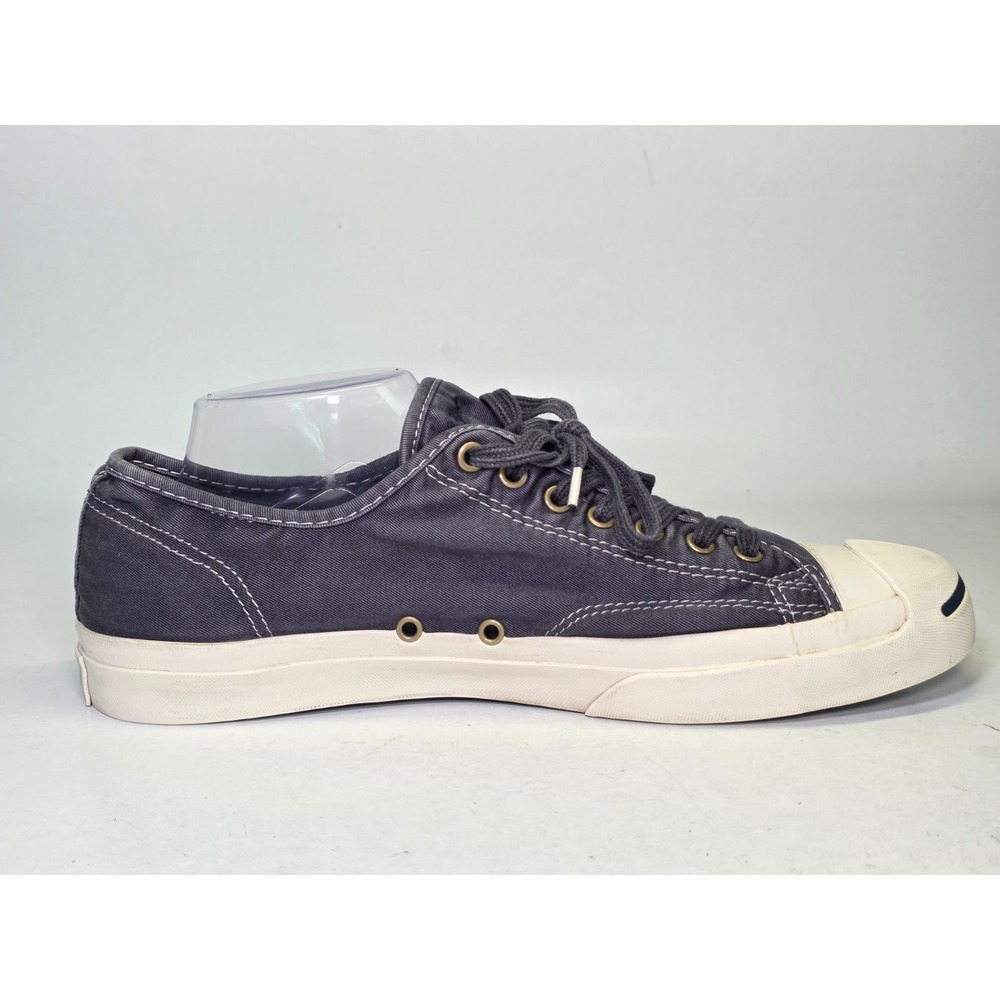 Converse Jack Purcell Men's Size 11 Women's 12.5 Navy Casual Sneakers Low Shoes - Picture 7 of 14